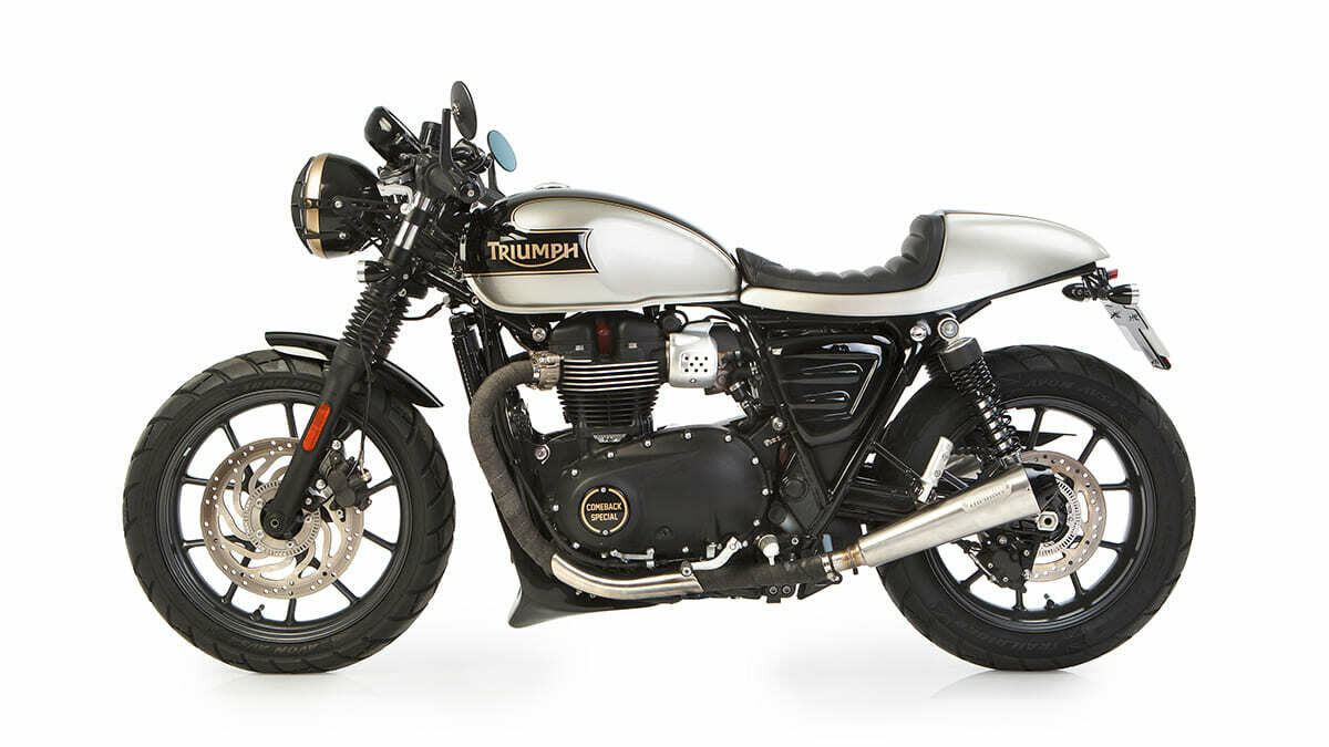 triumph street twin cafe racer comeback special