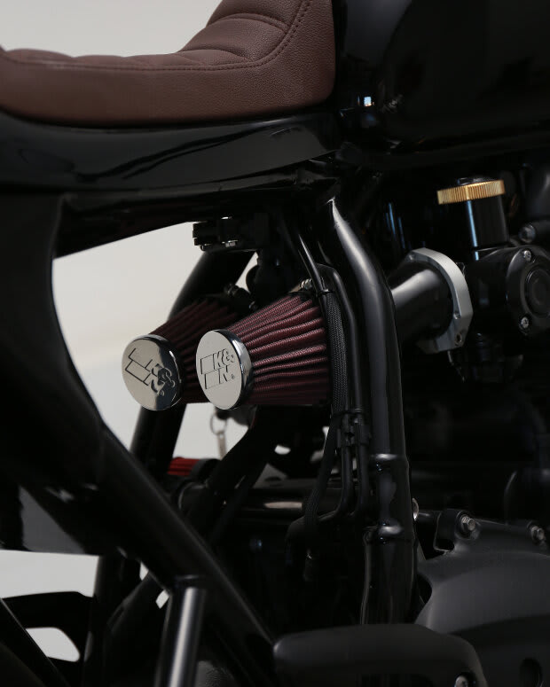 triumph speed twin caferacer tamarit alpha delta