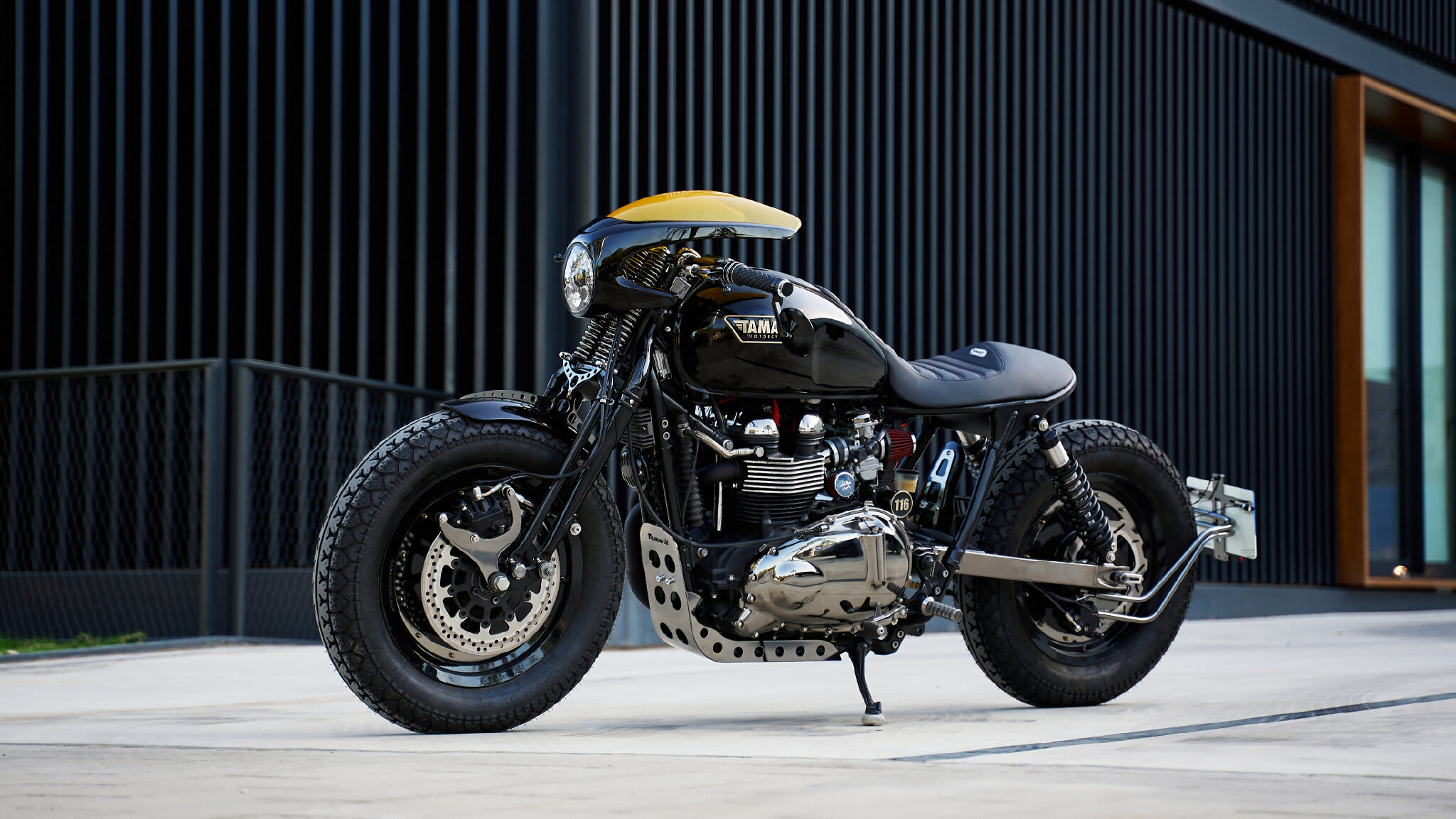 triumph bonneville t100 caferacer tamarit vaélica