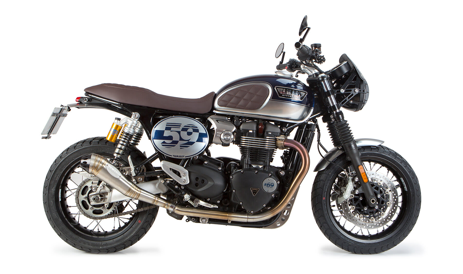 triumph speedtwin caferacer tamarit paris
