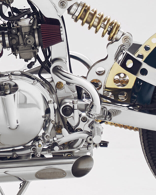 triumph bonneville 900 cafe racer tamarit emerald