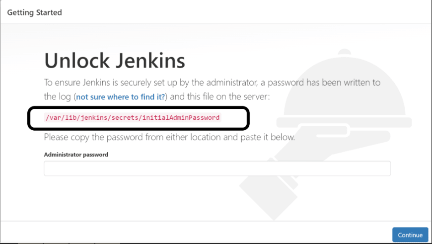Unlock Jenkins