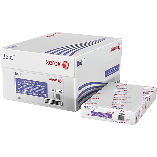 Xerox Bold Digital Printing Paper, 28 lb., 8.5 x 11, White, 4000 Sheets  (3R11760 CASE)