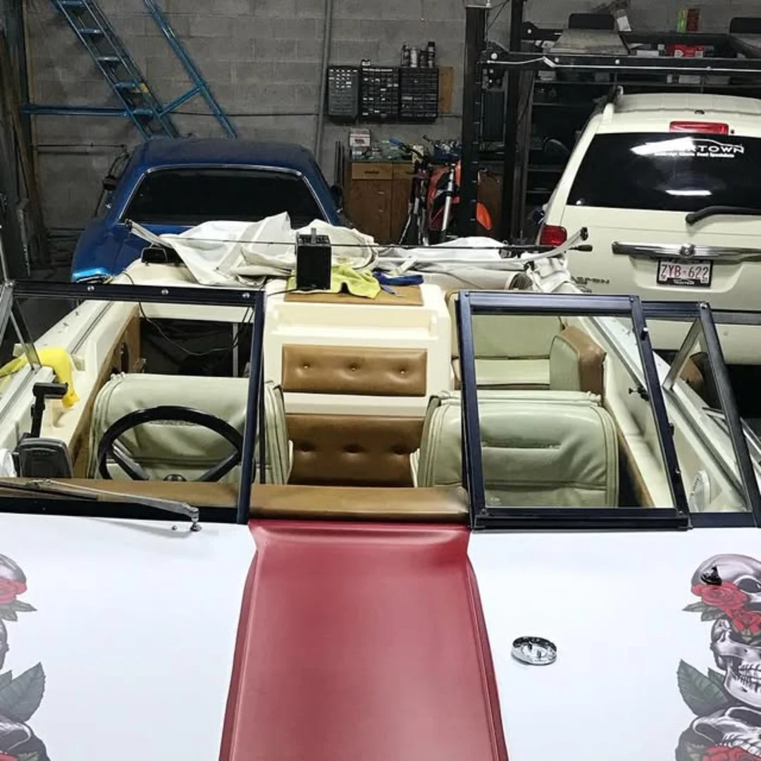 Off-season boat graphics