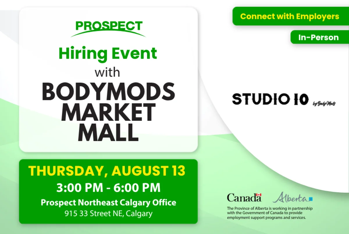 Hiring Event with BodyMods Market Mall