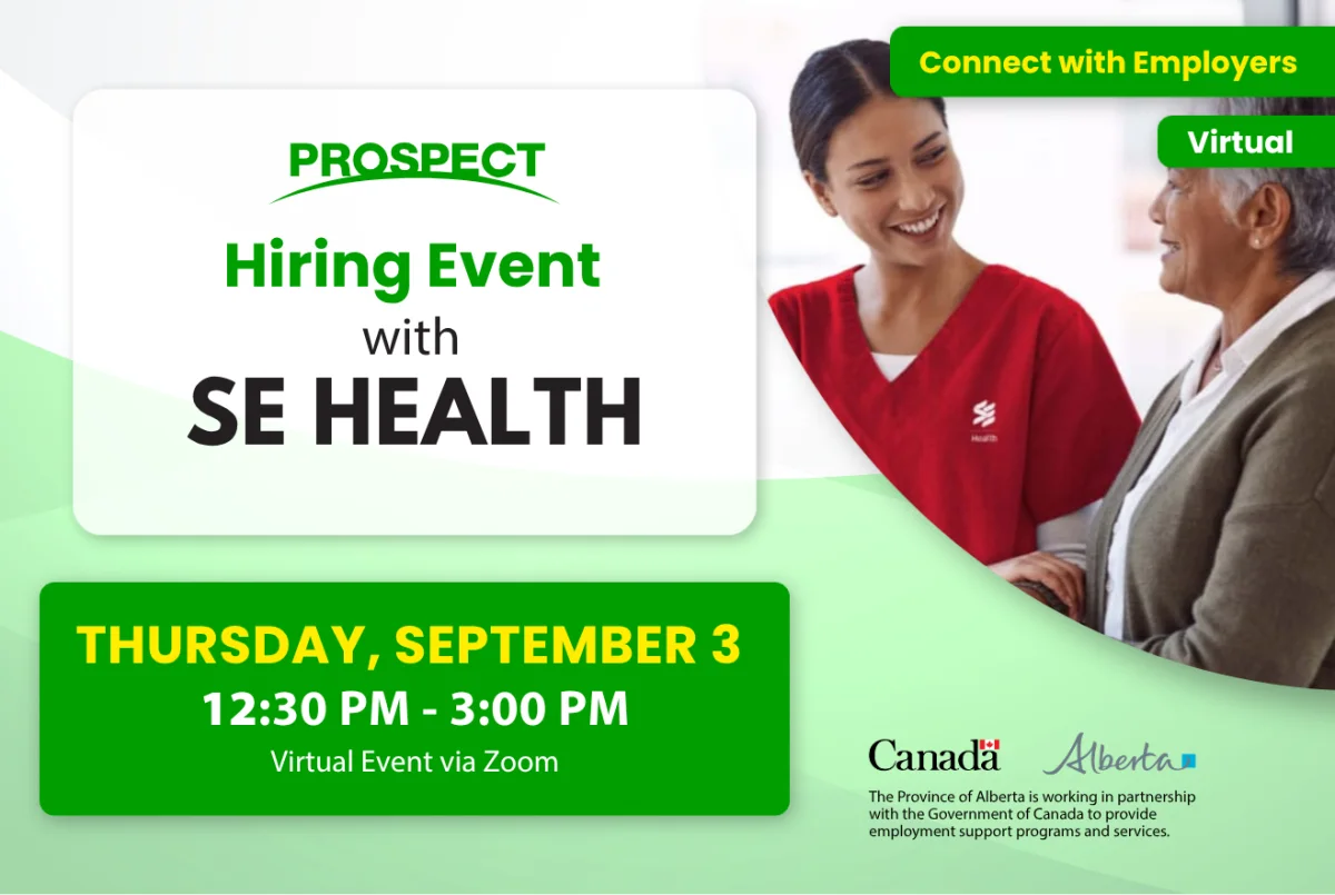 Virtual Hiring Event with SE Health