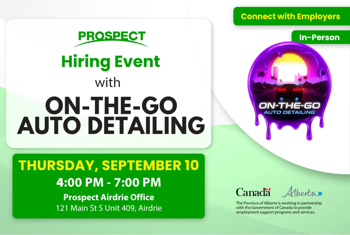 Hiring Event with On-The-Go Auto Detailing