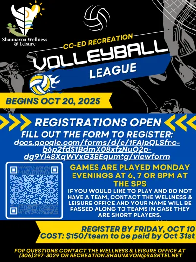 Co-Ed Recreation Volleyball League
