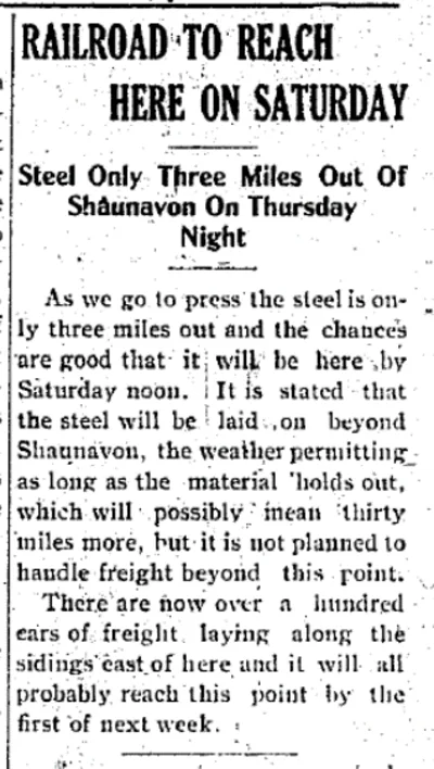 Shaunavon Standard, November 27, 1913