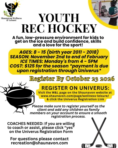 YOUTH REC HOCKEY 2026-27
