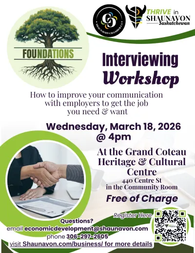 FOUNDATIONS: Program Launch to Support Workforce Readiness, Career Transition & Employment Connections in Shaunavon