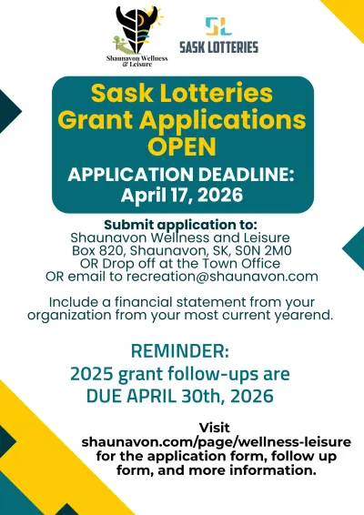 SaskLotteries Community Grant Program