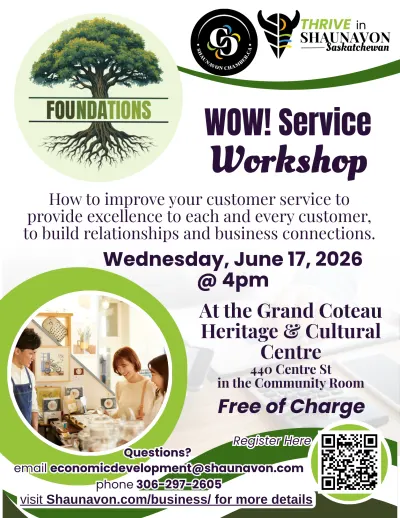 FOUNDATIONS: Program Launch to Support Workforce Readiness, Career Transition & Employment Connections in Shaunavon