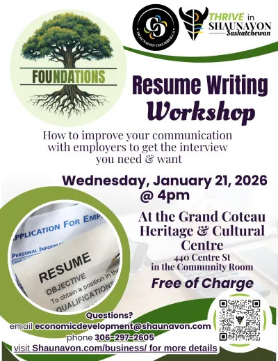 FOUNDATIONS: Program Launches to Support Workforce Readiness, Career Transition & Employment Connections in Shaunavon