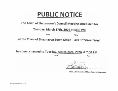 Public Notice - Council Meetings
