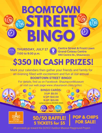 Boomtown Street Bingo