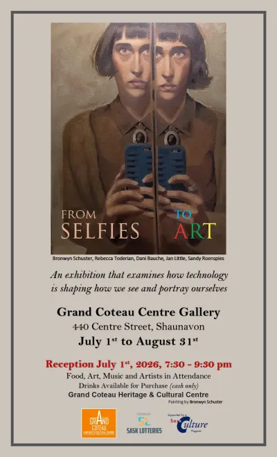 IN THE GALLERY: From Selfies to Art & Raise Your Glass