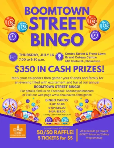 Boomtown Street Bingo