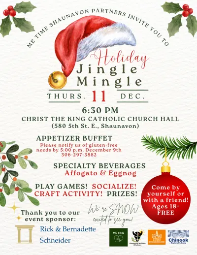 ME TIME HOLIDAY JINGLE MINGLE