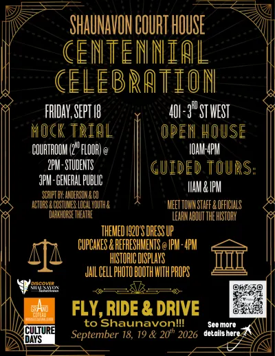 100 YEARS OF HISTORY: Shaunavon Court House Centennial Celebration!