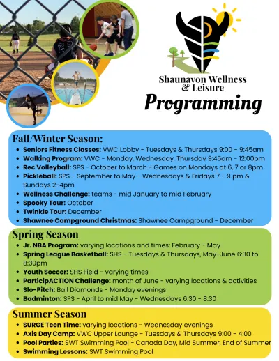 Seasonal Recreation Programs