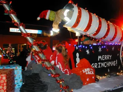 Parade - Fire Dept. Grinch