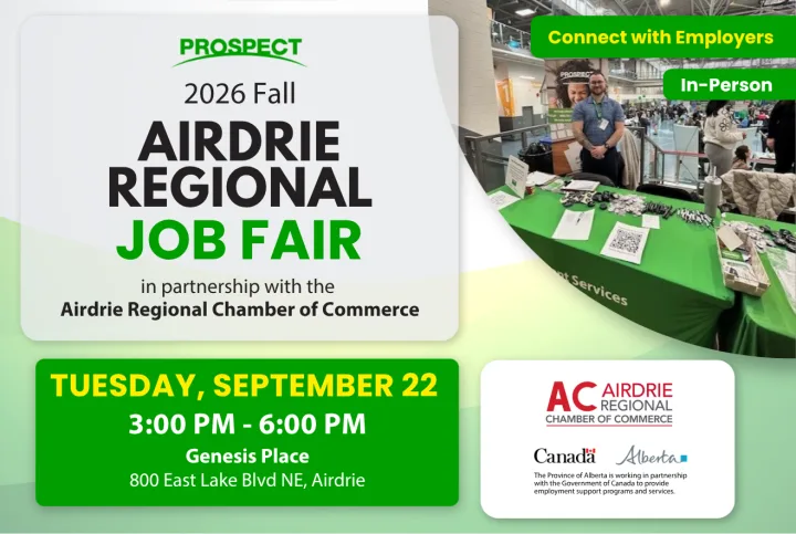 Fall 2026 Airdrie Regional Job Fair