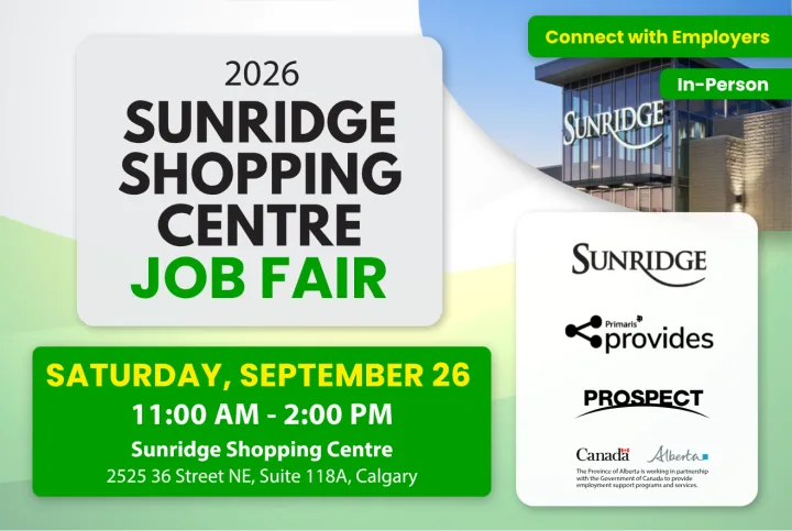 Sunridge Shopping Centre Job Fair