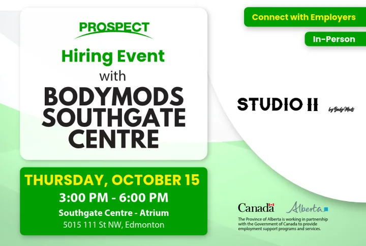 Hiring Event with BodyMods Southgate Centre