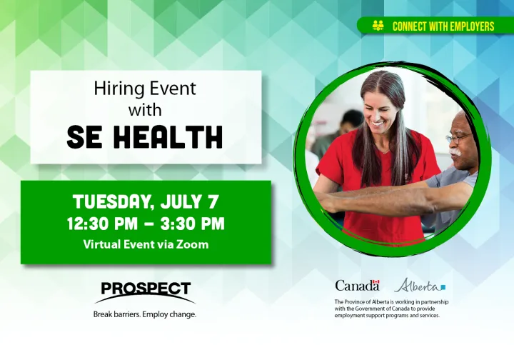 Hiring Event with SE Health - July 7