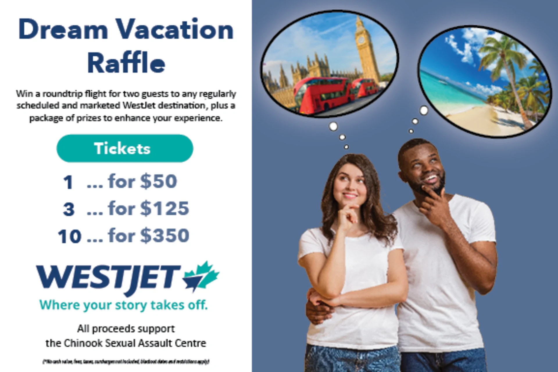 CSAC announces Dream Vacation Raffle Banner Image