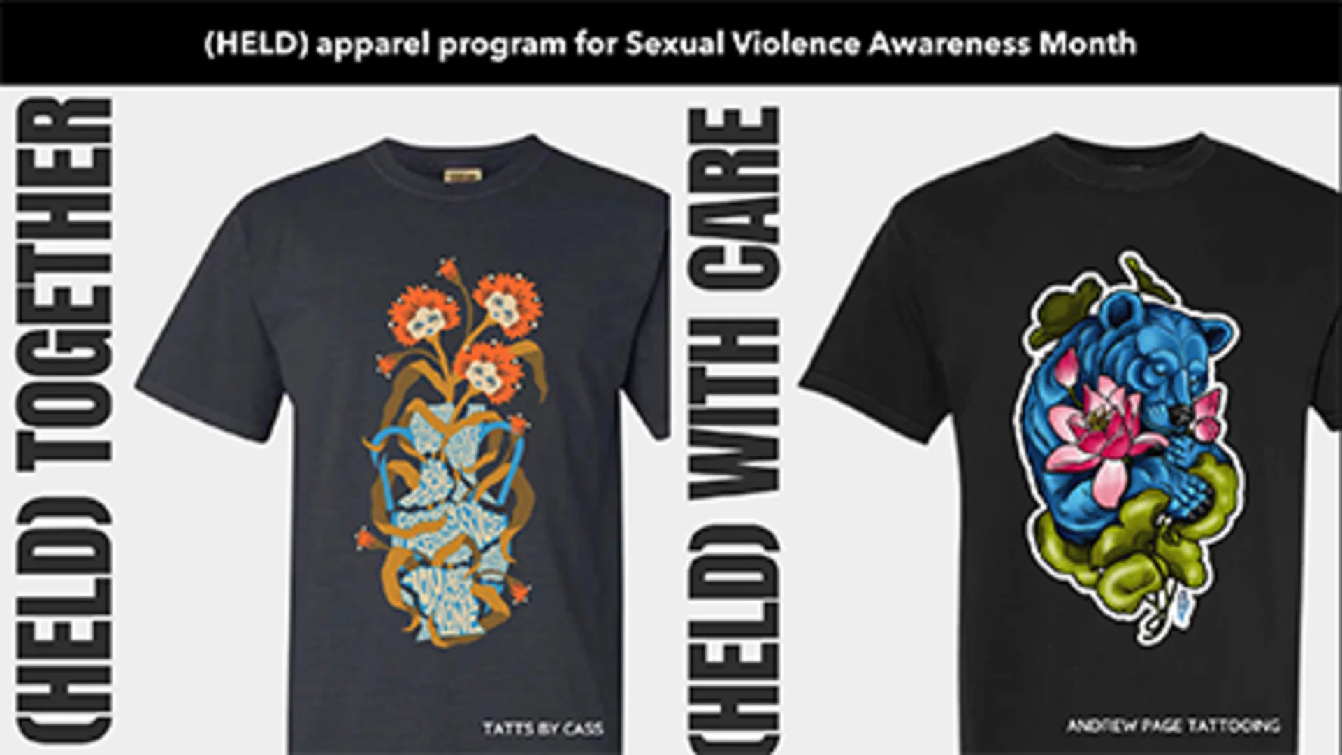 Introducing (HELD) apparel program Banner Image