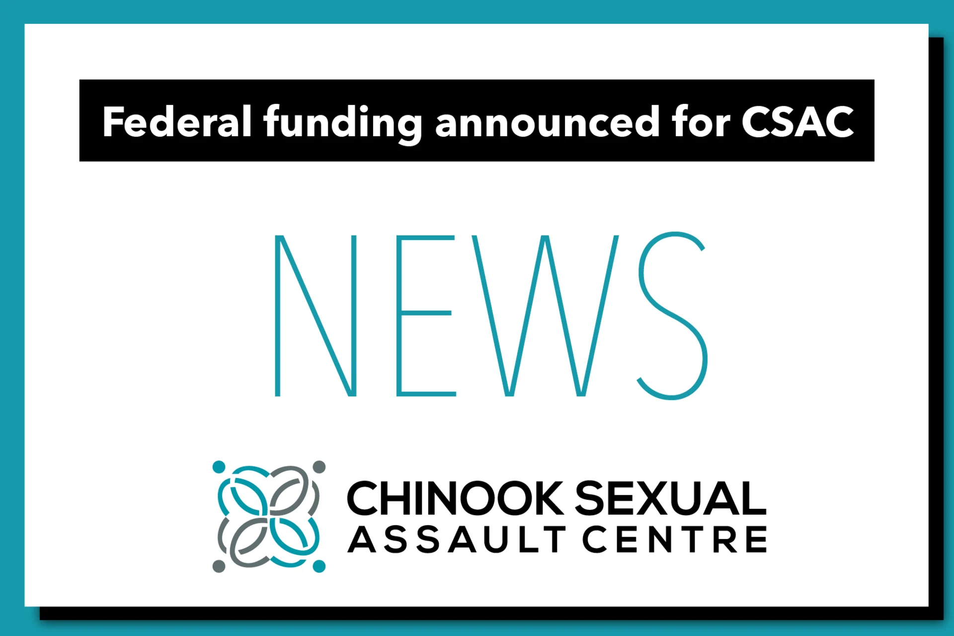 Chinook Sexual Assault Centre receives federal funding Banner Image