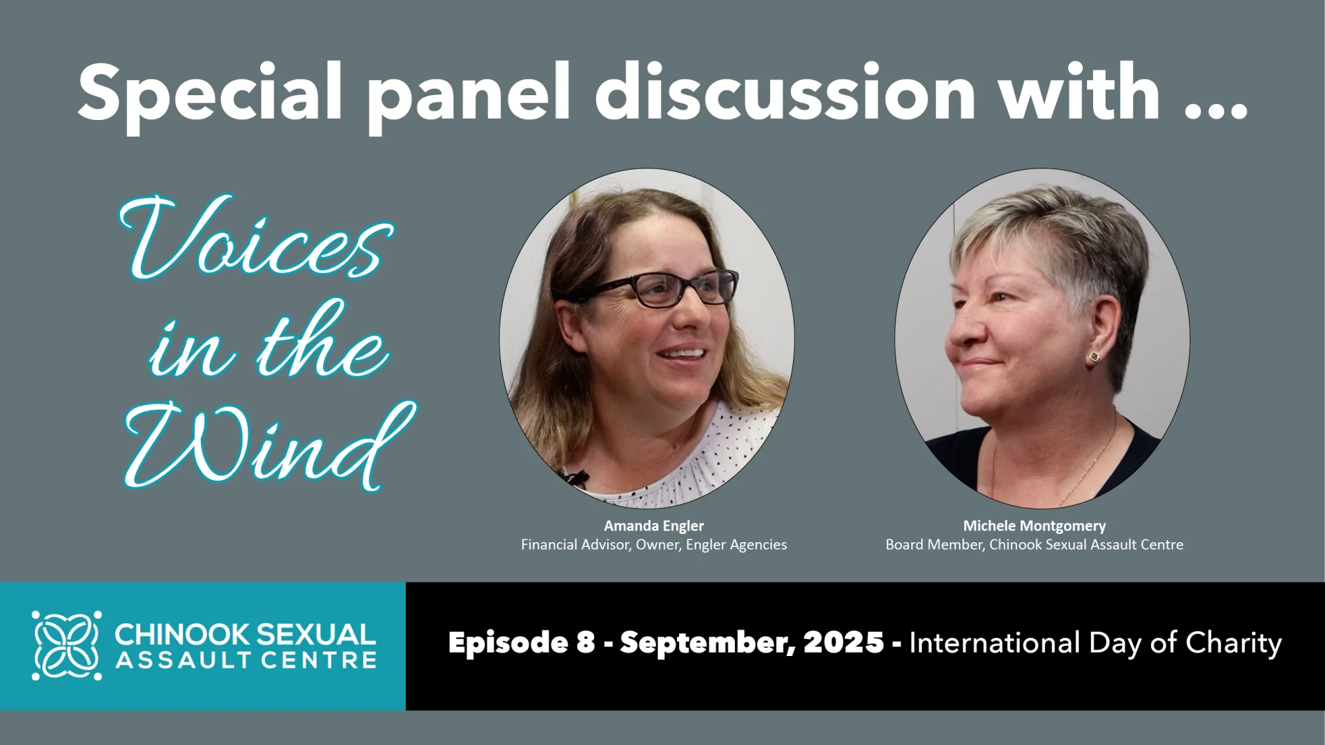 International Day of Charities - Voices in the Wind Podcast - September 2025 Banner Image