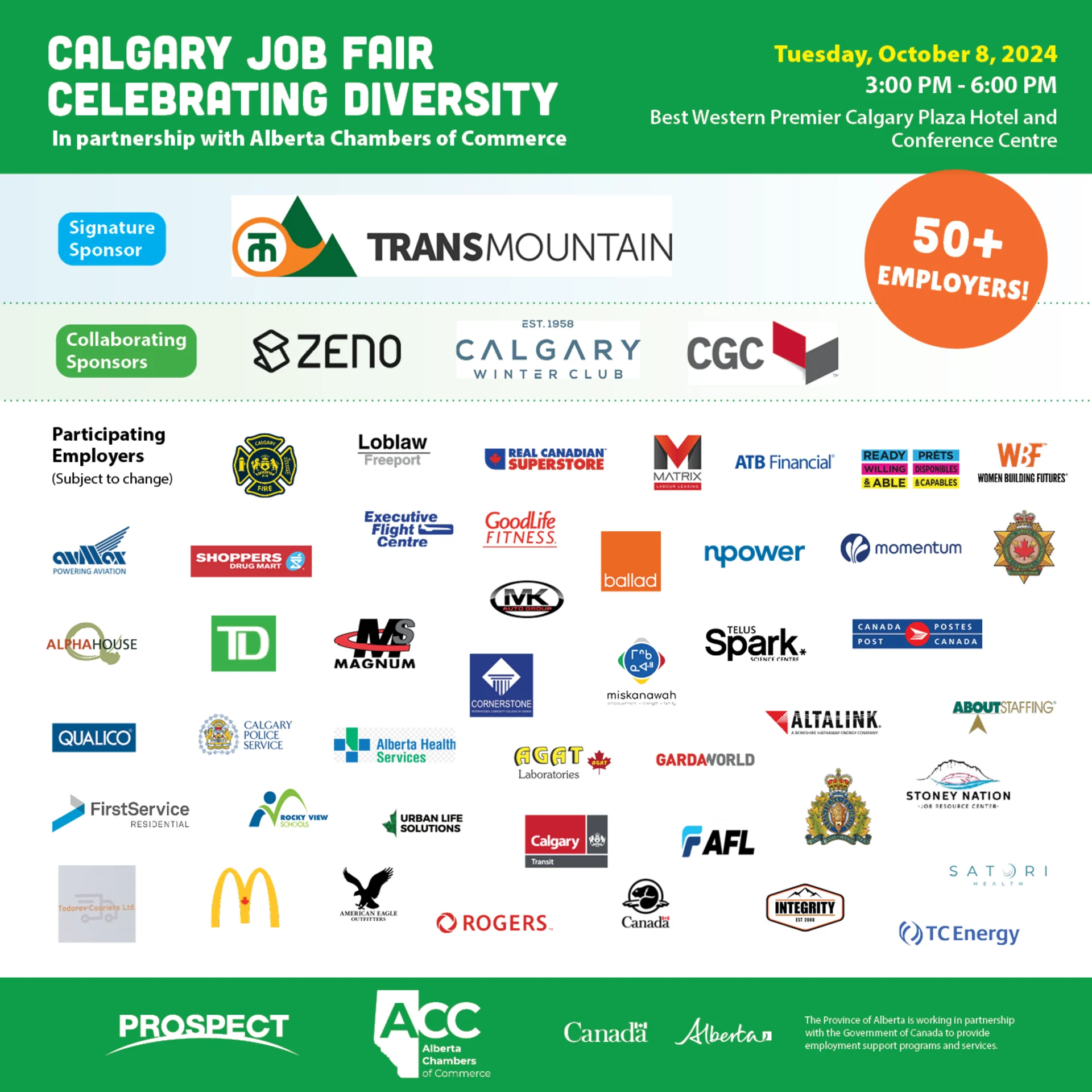 Fall 2024 Calgary Job Fair   Logos 1