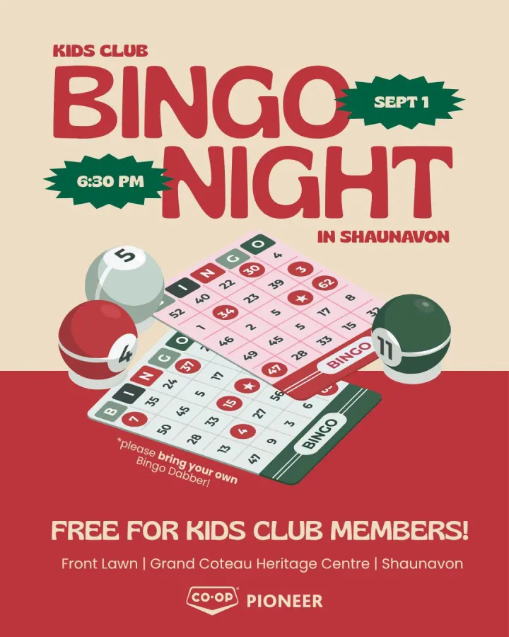 Shaunavon Bingo Night Coop