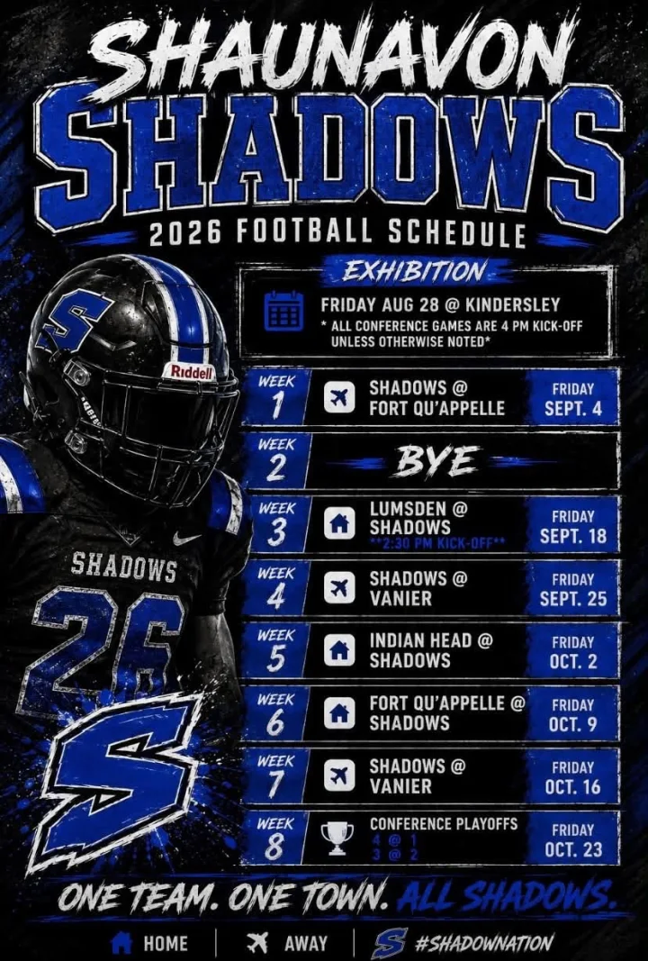 Shaunavon Shadows Games 2026