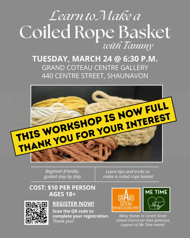 Me Time Rope Basket Poster Full