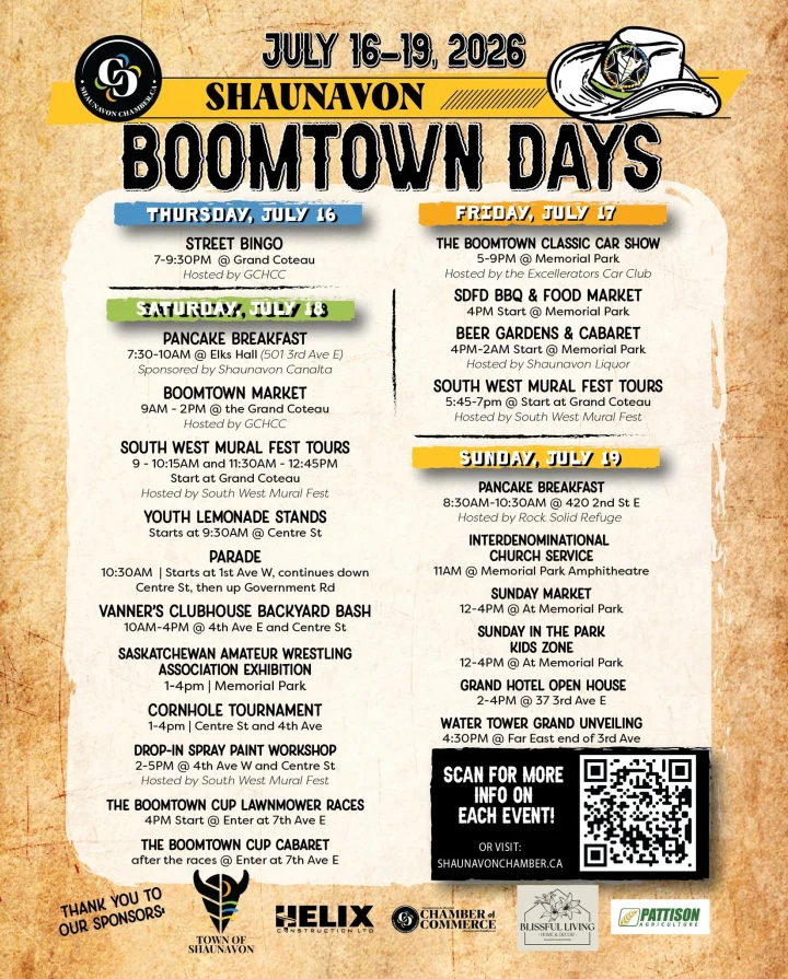 CELEBRATE BOOMTOWN DAYS 2026