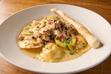 image of LIMONCELLO LOBSTER & CRAB RAVIOLI