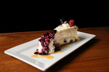 image of TRIPLE BERRY CHEESECAKE