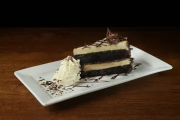 image of 15TH ANNIVERSARY CHOCOLATE CREAM CHEESECAKE