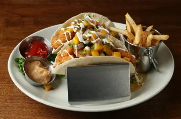image of MANGO SHRIMP TACOS