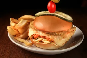 image of NASHVILLE HOT CHICKEN SANDWICH