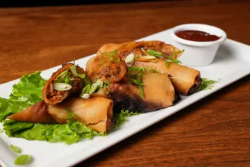 image of BRISKET SPRING ROLLS