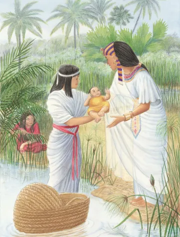 Moses on the Nile River