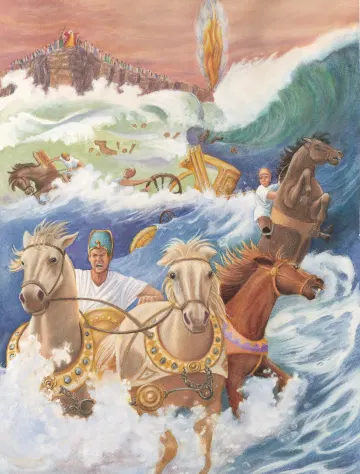 The Red Sea Is Divided