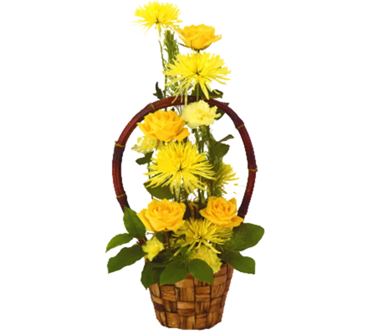 Tall Flower Basket
