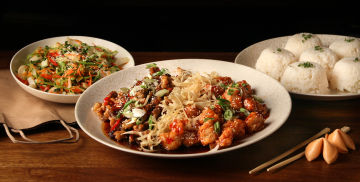 image of GINGER BEEF & ASIAN CHICKEN DUO