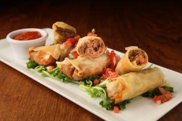 image of CHEESEBURGER SPRING ROLLS